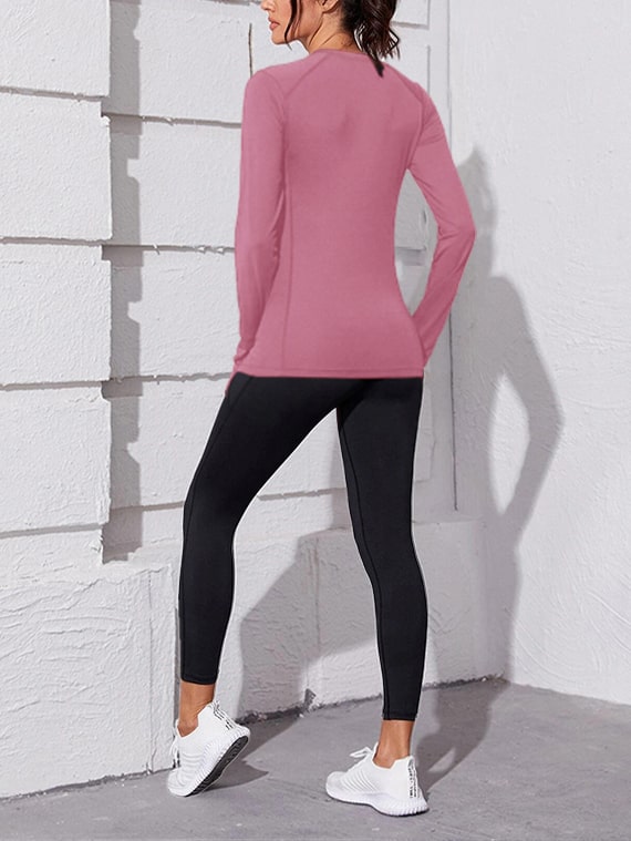 Sport Top Long Sleeves – Pink