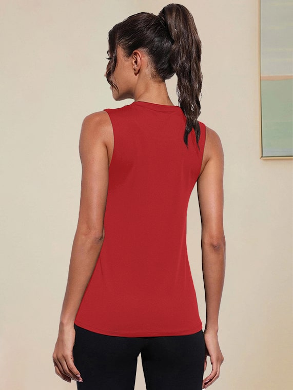 Sport Tank Top Bold Strap – Red