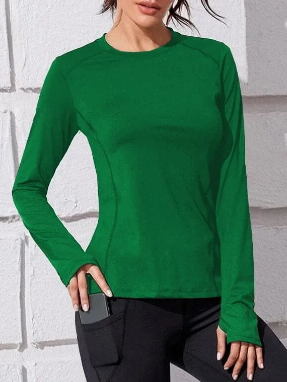 Sport Top Long Sleeves – Green