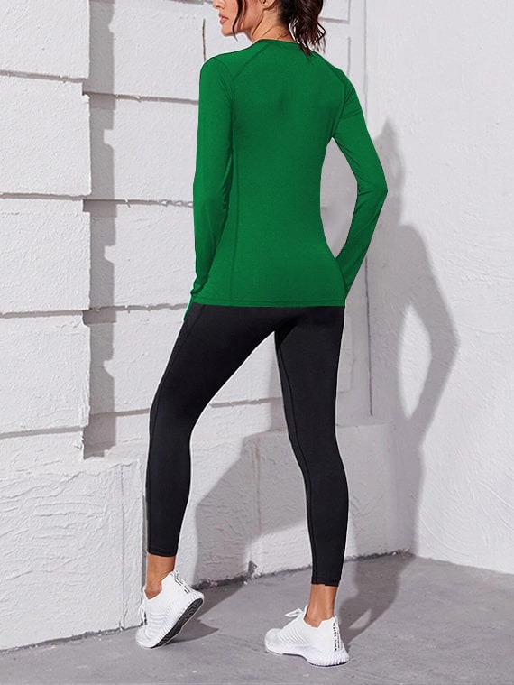 Sport Top Long Sleeves – Green