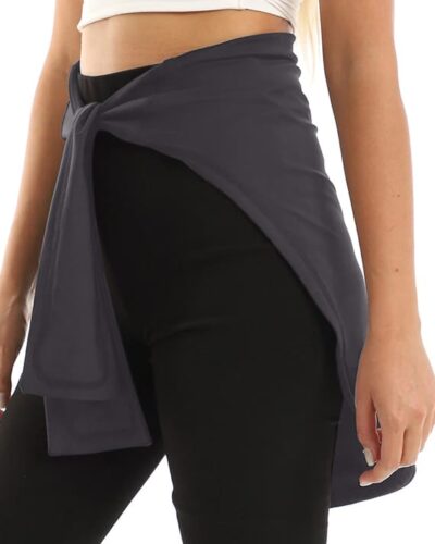 Hip Cover With Sleeves- Dark Grey