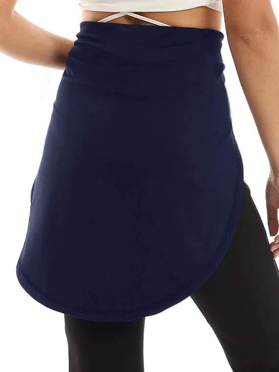 Hip Cover With Sleeves- Navy - Image 2