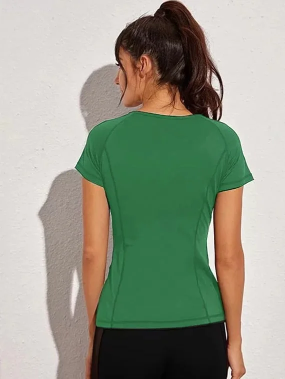 Sport Top Half Sleeves – Green