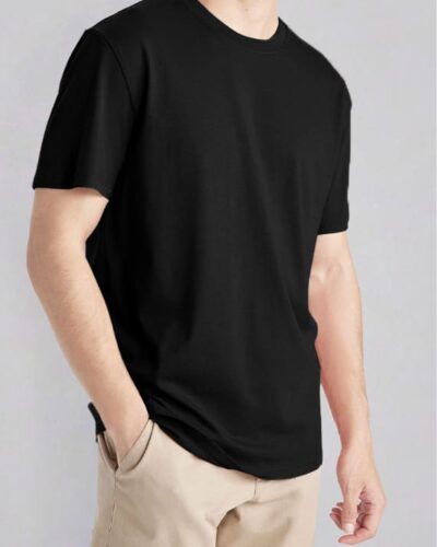 Relax Fit T-shirt – Cotton – Black