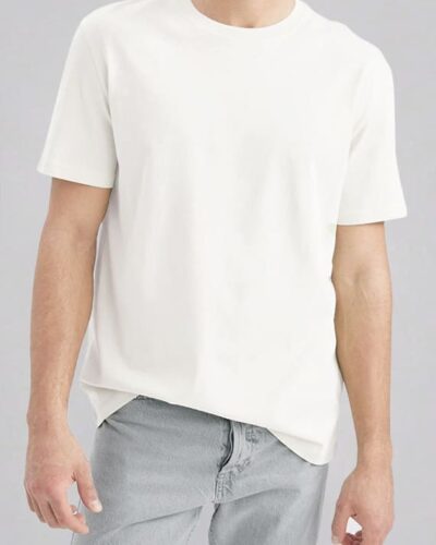 Relax Fit T-shirt – Cotton – Off-White