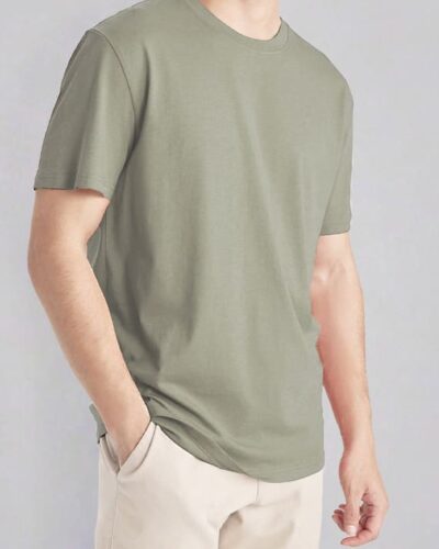 Relax Fit T-shirt – Cotton – Olive