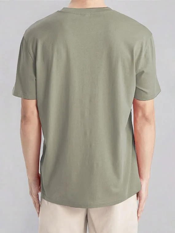 Relax Fit T-shirt – Cotton – Olive