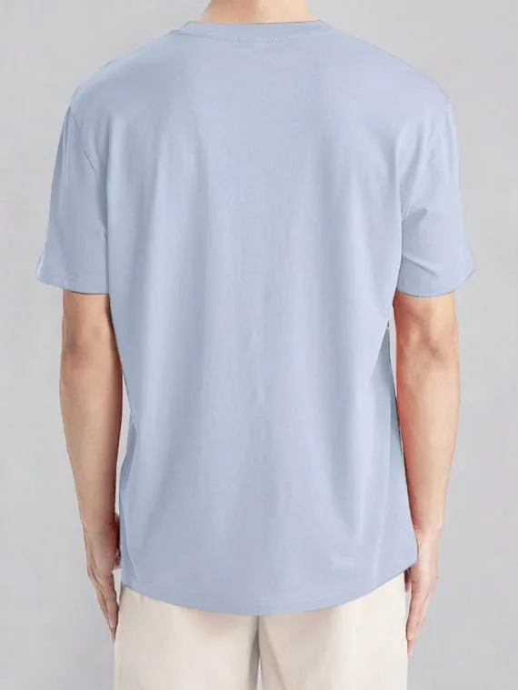 Relax Fit T-shirt – Cotton – Light Blue