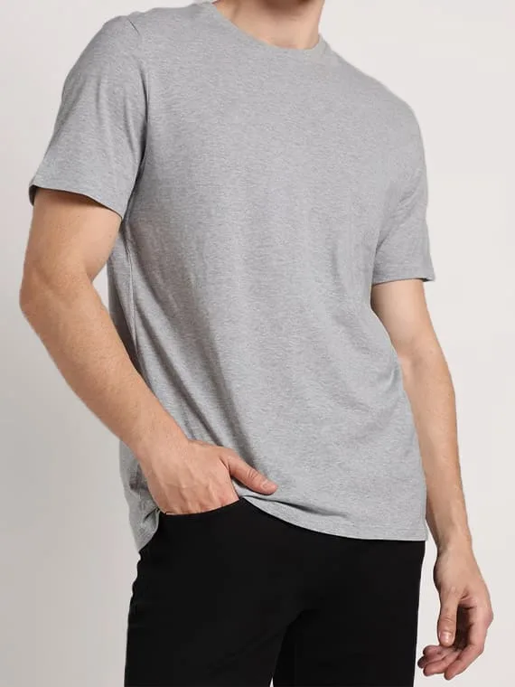 Relax Fit T-shirt – Cotton – Grey