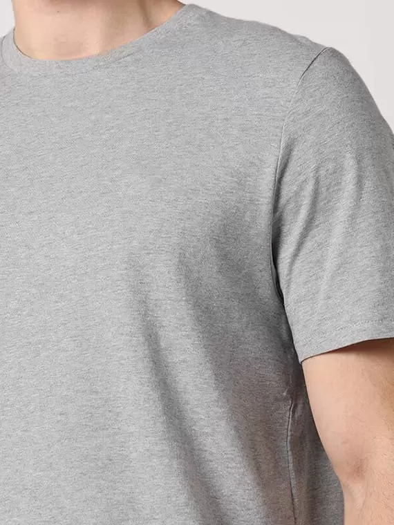 Relax Fit T-shirt – Cotton – Grey