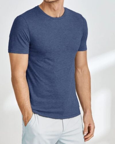 Casual Basic T-shirt Ultra Soft – Lightweight – Navy
