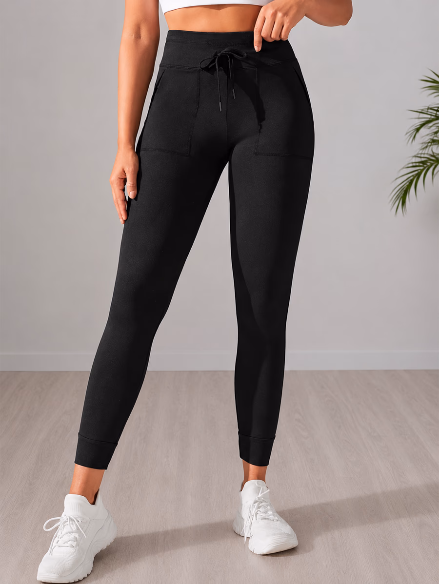 Women’s High Waist Legging Joggers with Pockets