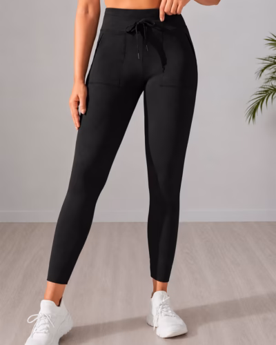 Women’s High Waist Legging Joggers with Pockets