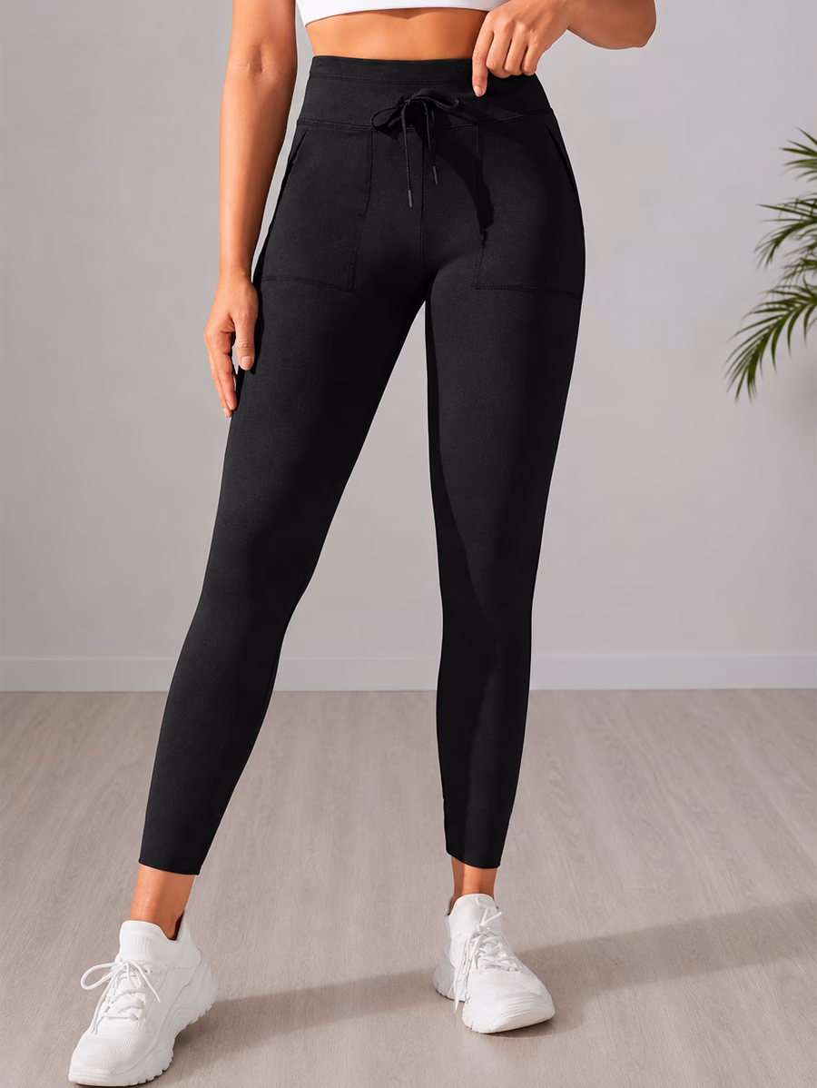 Women’s High Waist Legging Joggers with Pockets