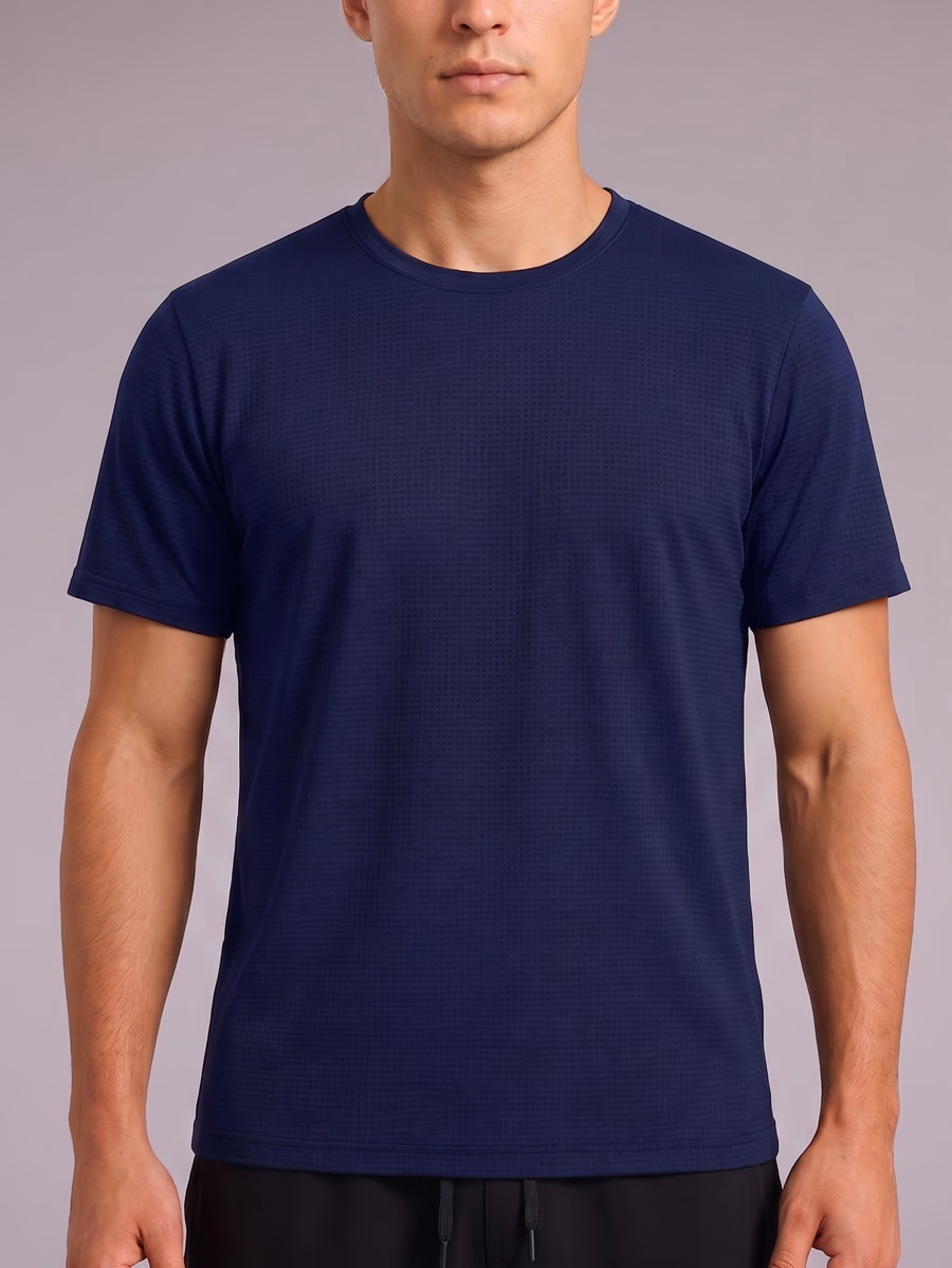 Sports T-shirt Regular Fit  – Navy