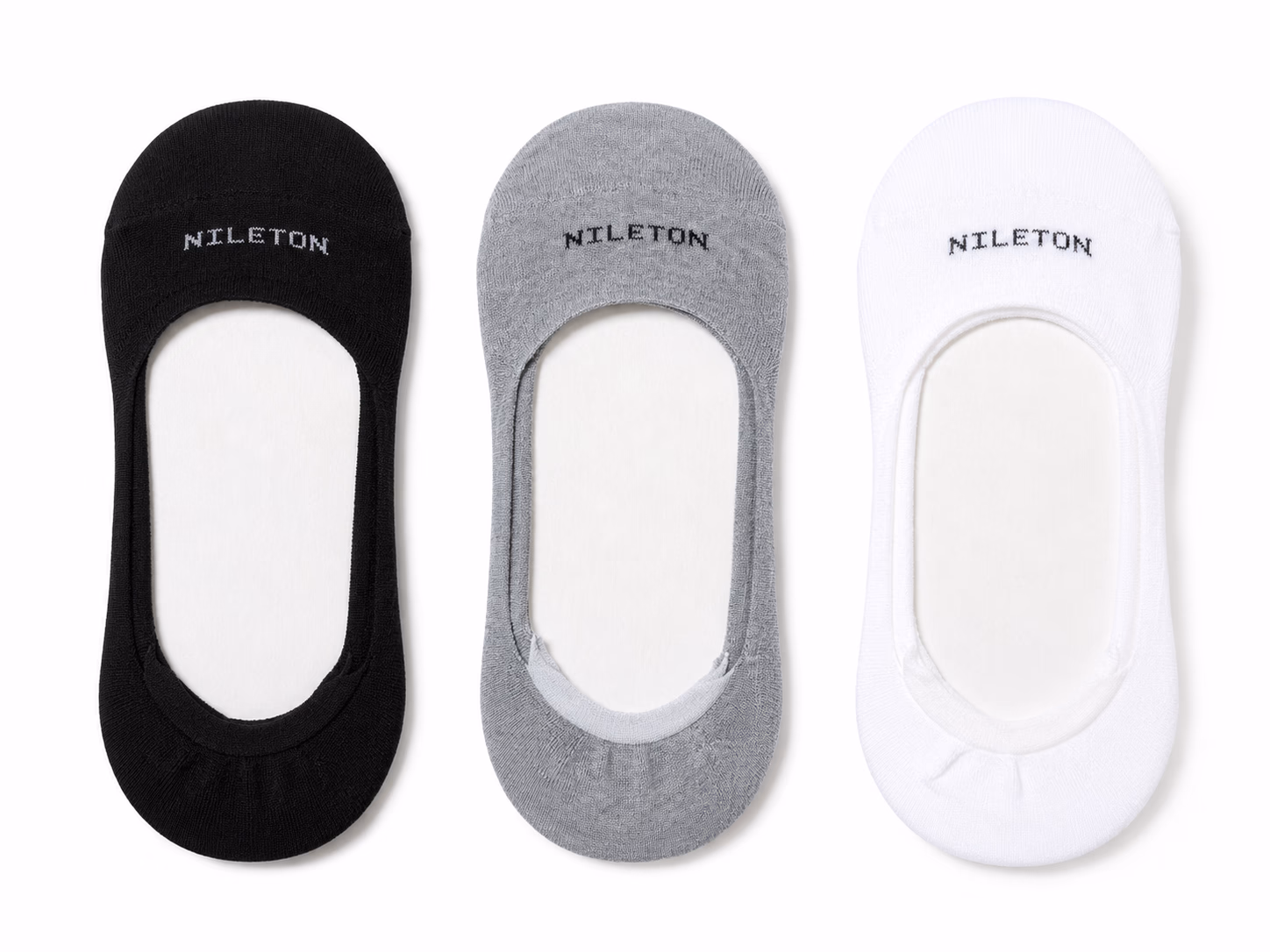 Men Soft Cotton Invisible Socks - Pack of 3