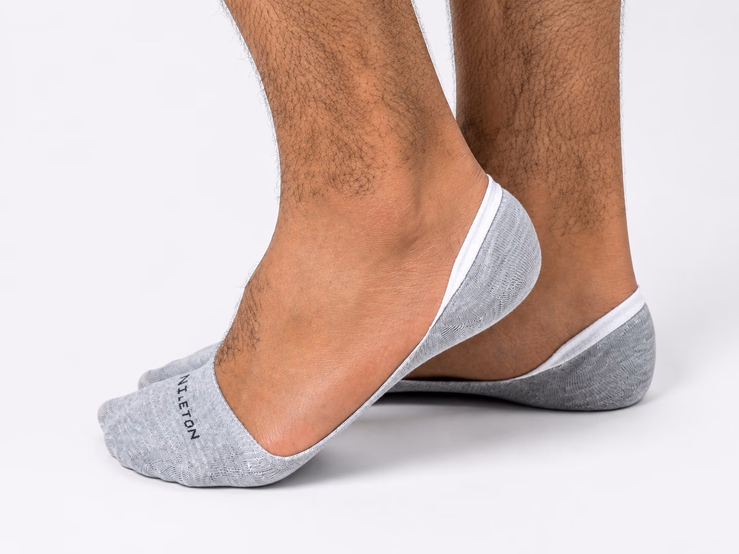 Men Soft Cotton Invisible Socks - Pack of 3 - Image 2