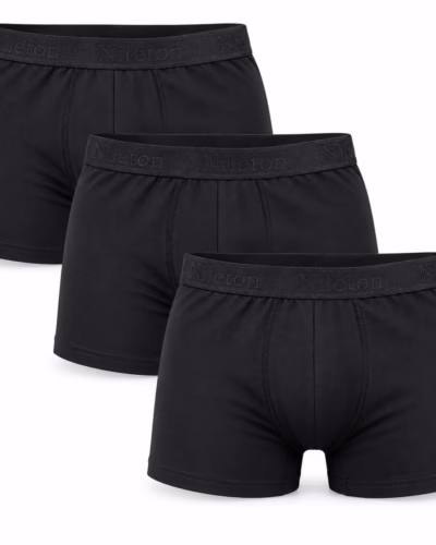 Cotton Stretch Boxer – Pack of 3 – Black